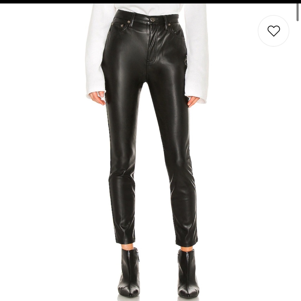 PISTOLA Aline High Rise Skinny in Onyx